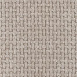 Puf Beige Tejido Salón 53 X 41 X 38 cm