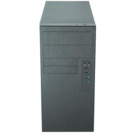 Chieftec HO-11B-350GPB Torre PC Mini con Fuente 350W Negra para Placas Micro ATX