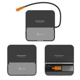 Hub USB j5create JCD624-N Negro Gris