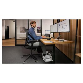 Kensington Ratón Vertical Inalámbrico Pro Fit K75501EU Negro Ergonómico para Mano Derecha con Receptor USB