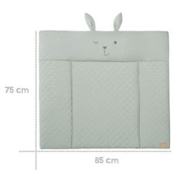 Roba ROB4005317329161 Cambiador Cara de Conejo 85 x 75 cm Verde Esmerilado
