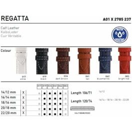Correa para Reloj Morellato A01X2785237041CR18 18 mm Marrón Correa para Reloj Morellato A01X2785237041CR18 18 mm Marrón