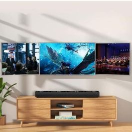 Barra de sonido - CGV - BDS ALTO - subwoofers integrados - 80W - HDMI ARC y Óptico