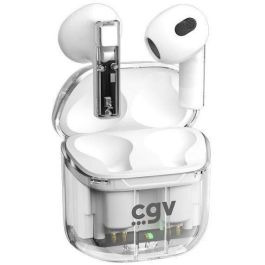 Auriculares inalámbricos Bluetooth - CGV - URBAN GHOST (Blanco) - Batería de 30h - Control táctil - TWS Precio: 42.50000007. SKU: B1JCRV23CC