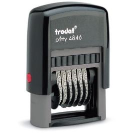 Trodat Numerador manual automático 6 bandas 4 mm Precio: 18.49999976. SKU: BIX4846