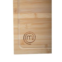 Masterchef Tabla Cortar Bambu C/Asas 32.5 x 25 cm