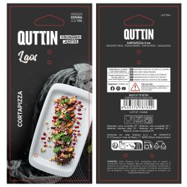 Quttin Cortapizza Acero Inoxidable Laos 9 cm (12 Unidades)