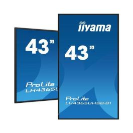 iiyama LH4365UHSB-B1 pantalla de señalización Diseño de quiosco 108 cm (42.5") LED Wifi 800 cd / m² 4K Ultra HD Negro Procesador incorporado Android 11 24/7 iiyama LH4365UHSB-B1 pantalla de señalización Diseño de quiosco 108 cm (42.5") LED Wifi 800 cd / m² 4K Ultra HD Negro Procesador incorporado Android 11 24/7