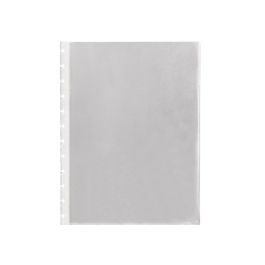 Liderpapel Funda Intercambiable DIN A4, Portada 700 micras, 20 Fundas Extraíbles, Bolsa de 10 Unidades