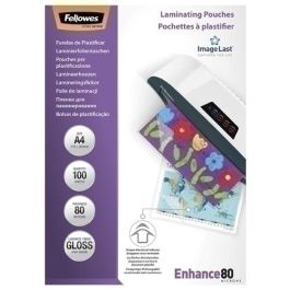 Fellowes Fundas de Plastificar 80 Micras A4 Brillo Pack 100 Unidades Precio: 9.5000004. SKU: B1DH3253RQ