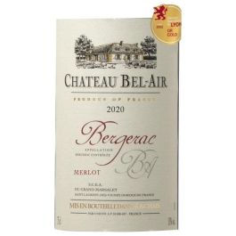 Château Bel-Air 2020 Bergerac - Vino tinto del suroeste