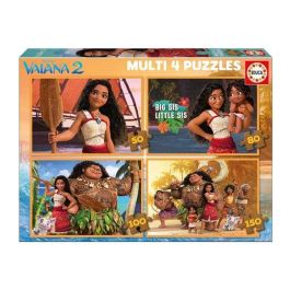 Multi Puzzle 50-80-100-150 Vaiana 2 20104 Educa Multi Puzzle 50-80-100-150 Vaiana 2 20104 Educa