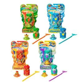 Superthings-battle spinners. contiene 1spinner y 1superthing. 8 mod sdos. 15,3x7x24,5cm - modelos surtidos Superthings-battle spinners. contiene 1spinner y 1superthing. 8 mod sdos. 15,3x7x24,5cm - modelos surtidos