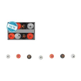 Guirnalda Decorativa Halloween 135 cm con 8 Farolillos de Telaraña, Arañas y Luz Led - Blanco, Naranja, Negro Guirnalda Decorativa Halloween 135 cm con 8 Farolillos de Telaraña, Arañas y Luz Led - Blanco, Naranja, Negro Precio: 4.88999962. SKU: B158TPB7M7