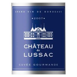 Château de Lussac 2007 Lussac Saint-Emilion - Vino tinto de Burdeos