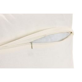 DKD Home Decor India 24 Cojín Crudo Bordado a Mano Algodón 30 x 50 cm (2 Unidades)