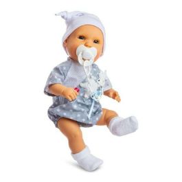 Berjuan Muñeco Llorón Baby Susu Niño 38cm con Chupete, Interactivo que Emite Sonidos, Incluye Pilas, para Bebés +0 Meses Berjuan Muñeco Llorón Baby Susu Niño 38cm con Chupete, Interactivo que Emite Sonidos, Incluye Pilas, para Bebés +0 Meses