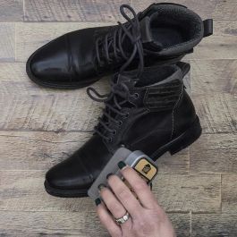 Je cherche une Idee Esponja Lustrar Zapatos Sacar Brillo Nutre Protege Ideal para Cuero