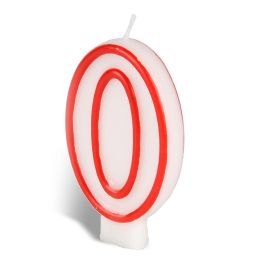 Best Products Vela Nº 0 Cera Repostería Rojo / Blanco Precio: 0.90000042. SKU: B19AX6PRL4