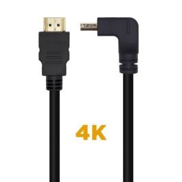 Aisens Cable Hdmi V2.0 Acodado Premium Alta Velocidad Hec 4K@60Hz 18 grbps A-M - A-M Negro 2M Precio: 3.50000002. SKU: B12FAVNFRP