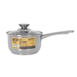 Cazo Inde 16 cm (2L) Acero Inoxidable con Tapa New Neron (8 Unidades) Cazo Inde 16 cm (2L) Acero Inoxidable con Tapa New Neron (8 Unidades)