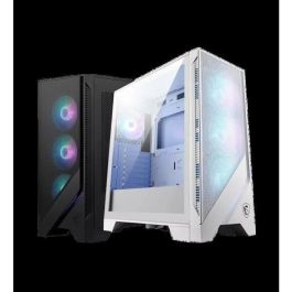 MSI MAG Forge 320R AIRFLOW Micro Torre PC Blanco con Panel de Vidrio Templado