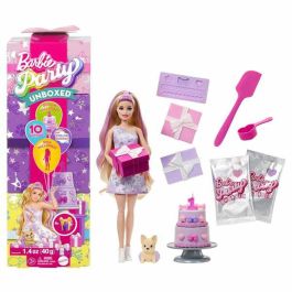 Barbie Party Reveal Muñeca Morada Jfg70 Mattel