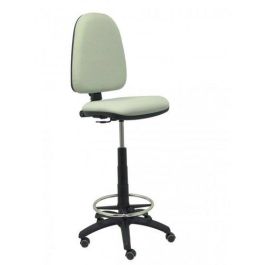 Taburete Piqueras Y Crespo Ayna Ergonomico Mecanismo De Contacto Permanente Regulable En Altura Y Aro Reposapies Ruedas De Parquet Asiento Y Respaldo Tapizados Bali Gris Claro Precio: 207.49999963. SKU: S5702417