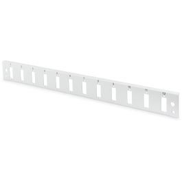 Digitus LWL Spleißbox Frontblende 1HE 12xSC DX - Panel de fibra óptica para montaje en rack de liberación rápida