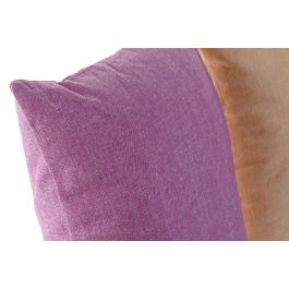 Cojin Basicos DKD Home Decor Lila Naranja 10 x 40 x 40 cm (15 Unidades)