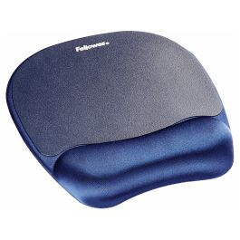 Fellowes Alfombrilla con Reposamuñecas Memory Foam, Azul