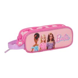 Portatodo Doble Barbie Love Rosa 21 x 8 x 6 cm