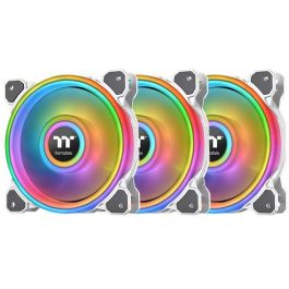 Thermaltake Riing Quad 12 RGB Radiator Fan TT Premium Edition, 120mm, 3 Pack, Blanco, Iluminación LED RGB Precio: 130.78999989. SKU: S7802765
