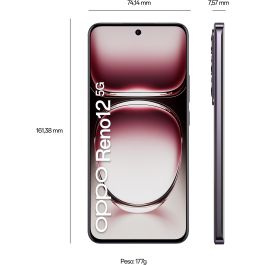 Oppo Reno12 5G Dual Sim 12GB RAM 256GB - Black Brown