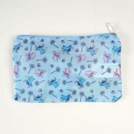 Neceser de Viaje Stitch Azul 100 % poliéster 2 x 20 x 32 cm 2 Unidades