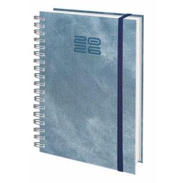 Agenda Anual (2026) Edeusto Lovere Wire-O Tapa Dura Con Goma D13 166X240 D/P Azul (B40) Precio: 20.89000023. SKU: B15QE2AHNY