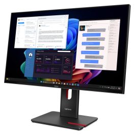 Lenovo Monitor T27UD-40 27" 4K UHD IPS USB-C, HDMI, DP, 100W Power Delivery, Antirreflectante, 6ms, Negro