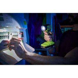 Lámpara de antorcha LED de 18 V - Cabeza ajustable - 280 lúmenes Lámpara de antorcha LED de 18 V - Cabeza ajustable - 280 lúmenes