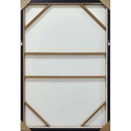 DKD Home Decor Cuadro Glam de Lienzo y PS Dorado/Negro con Diseño 'Chica Pendiente' 4.5 x 123 x 83 cm (2 Unidades)