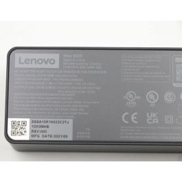 Lenovo Adaptador de corriente AC 65W USB-C para portátiles ThinkPad y dispositivos Lenovo, salida 20V/15V/9V/5V