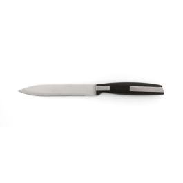 Quid Cuchillo Multiusos Habitat Acero Inoxidable 12 cm, 12 Unidades, Mango Soft Touch, Apto Lavavajillas Precio: 28.49999999. SKU: S2704548