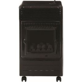 Favex Calentador Gas Butano Ektor Fire 3400W Infrableu - Recomendado Butagaz - Llamas Aparentes - 3 Potencias