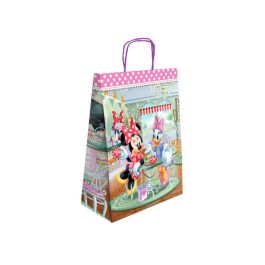 Bolsa Para Regalo Basika Papel Celulosa 90 gr Minnie Con Asa Retorcida Tamaño L 320x140x400 mm 25 unidades Precio: 16.89000038. SKU: B156ENJQ8K