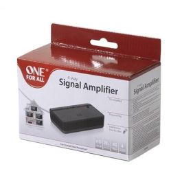 One For All SV9640 Amplificador de Señal 20 dB 1 Entrada / 4 Salidas TV y Radio con Filtro 3G/4G LTE