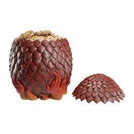 ERIK Galletero Huevo La Casa del Dragón - Cerámica con Sello Ajustable, 21cm Alto