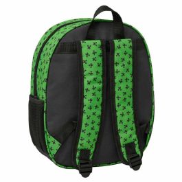 Safta Mochila Guardería 3D Minecraft 27x33x10 cm +3 años