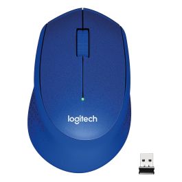Logitech M330 Silent Plus Ratón Óptico Wireless Azul, 1000 dpi, 2.4 GHz, Batería 24 meses Precio: 27.50000033. SKU: S7822464