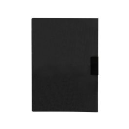 Carpeta Liderpapel Dossier Pinza Lateral 45325 Polipropileno Din A4 Negro 60 Hojas Pinza Deslizante