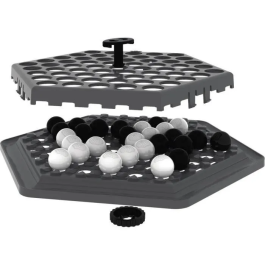 Asmodee Juego Abalone Go Zygabgo01Es Juego De Estrategia Para 2 Jugadores +7 Años