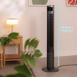 Cecotec Ventilador Torre EnergySilence 470 Max Skyline Ionic 45 W 3 velocidades LED